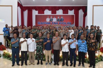 Kapolda pimpin rapimda TNI-Polri terkait pilkada 11 kabupaten di Papua