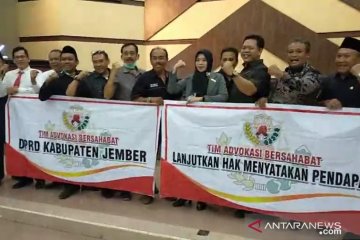 Semua fraksi DPRD Jember setuju gunakan hak menyatakan pendapat