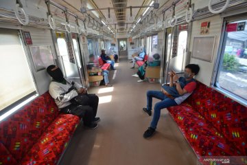 Social Distancing di KRL Commuterline