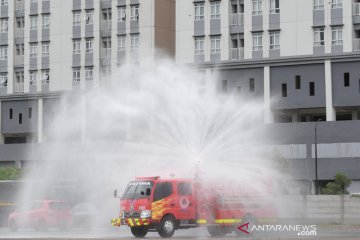 Dishub Jakarta berlakukan rekayasa lalu lintas selama penyemprotan