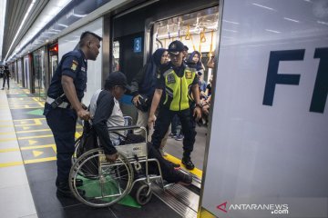 Menengok fasilitas MRT Jakarta yang ramah disabilitas