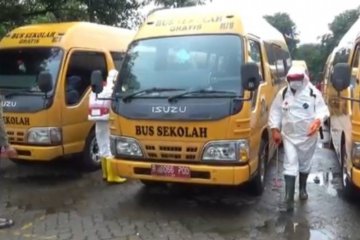 DKI operasikan bus sekolah selama uji coba belajar tatap muka