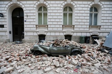 Gempa susulan getarkan ibu kota Kroasia