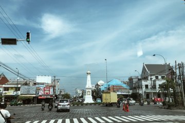 Kepadatan lalu lintas di Yogyakarta alami penurunan