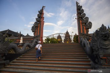 Ritual sembahyang bersama Nyepi ditiadakan