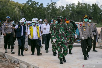 Progres pembangunan RS Khusus Corona di Pulau Galang