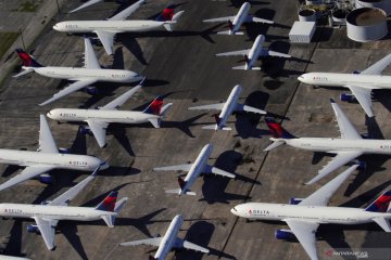 Delta Air kurangi jadwal penerbangan hindari wabah COVID - 19