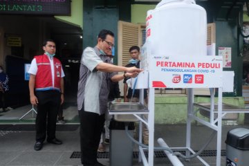 Pertamina-ACT DIY siapkan wastafel portabel di pasar Yogyakarta
