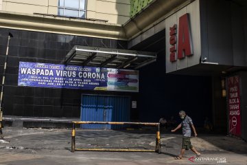 Pasar Tanah Abang ditutup