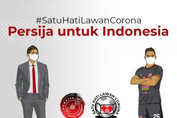 Persija kumpulkan Rp310 juta dari kampanye 'Satu Hati Lawan Corona'