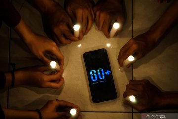 Earth Hour 2020 di Palangkaraya
