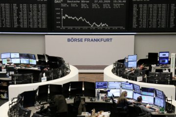 Bursa saham Jerman rontok dengan indeks DAX 30 terpangkas 3,94 persen