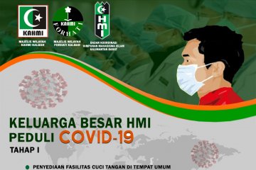 Keluarga besar HMI Kalbar gelar aksi sosial cegah COVID-19