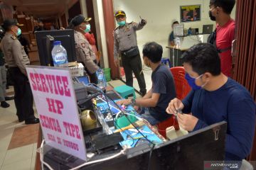 PATROLI SATGAS AMAN NUSA II DI MANADO