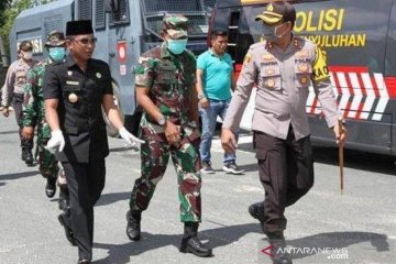 TNI-Polri perketat pengawasan perbatasan wilayah Penajam cegah Corona