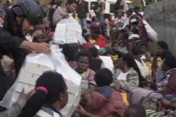 Diteror KKB ,800 warga Tembagapura mengungsi ke Timika