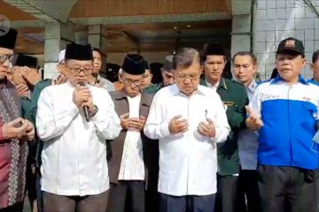 JK hadiri peluncuran gerakan semprot disinfektan 10.000 masjid