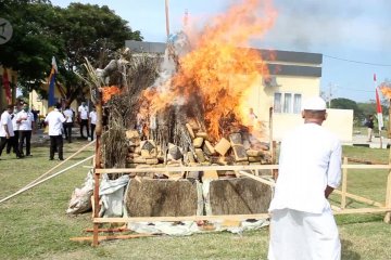 Polda Aceh musnahkan 1 ton narkoba