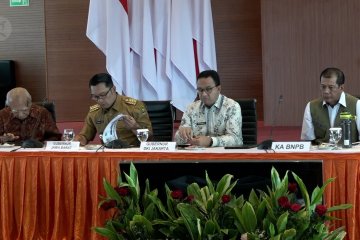 Anies dan Ridwan Kamil sampaikan soal banjir, BNPB minta revisi Perpres