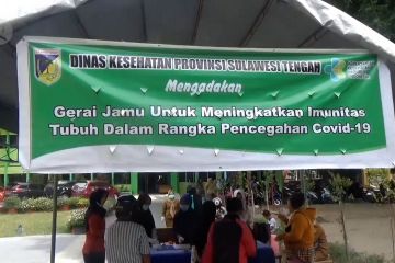 Dinkes Palu buka gerai jamu gratis untuk warga