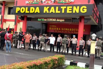 1 SSK Brimob Polda Kalteng di BKO ke Papua