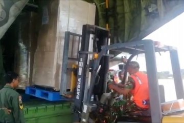 Dua sortie material faskes penyakit menular tiba di Batam