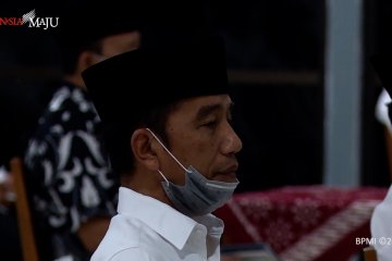 Jokowi dan keluarga gelar tahlilan untuk sang Ibunda