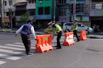 12 ruas jalan protokol di Medan ditutup