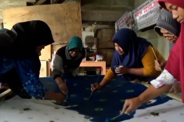 Menjadikan sayuran sebagai motif batik nan cantik