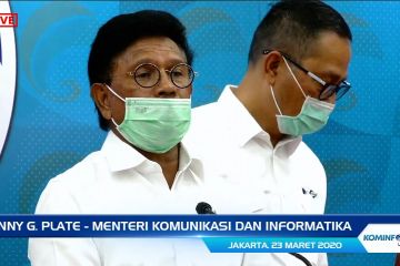 Menkominfo apresiasi dukungan industri digital tangani COVID-19