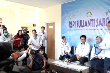 Pihak RSPI Sulianti Saroso sebut 2 pasien positif corona dalam kondisi stabil