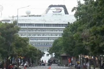 375 penumpang Viking Sun pilih tinggalkan Bali via jalur udara