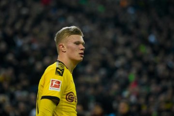 Haaland kembali ke skuat Dortmund setelah pulih dari cedera lutut