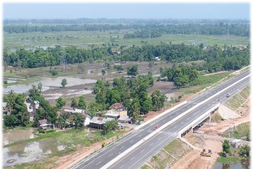 Tol Kayu Agung-Palembang mulai beroperasi gratis hari ini