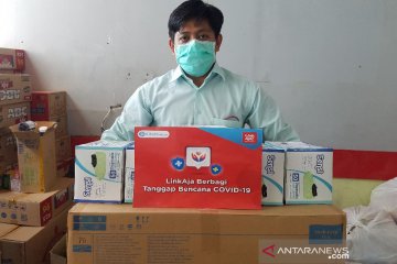 LinkAja donasikan 55 ribu APD bagi tenaga medis