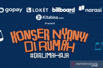 Eva Celia, Ardhito Pramono hibur fans lewat "Konser Nyanyi di Rumah"