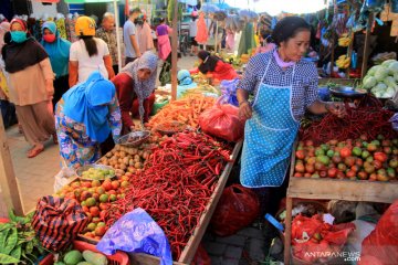 Aktivitas pasar di Mamuju tak terpengaruh COVID-19