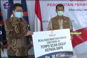 Untuk penguatan laboratorium, LBM Eijkman dapat sumbangan Rp10 miliar