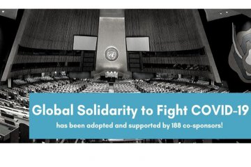 Indonesia loloskan Resolusi PBB "Solidaritas Global atasi COVID-19"
