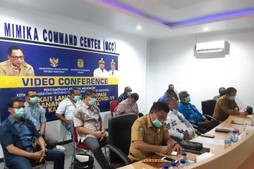 Bupati Omaleng: COVID-19 di Mimika dari Cluster Lembang dan Jakarta