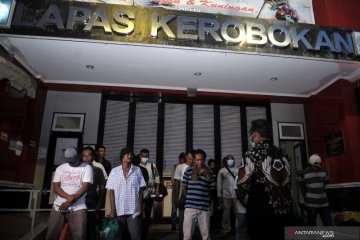 Pembebasan warga binaan Lapas Kerobokan Bali