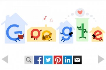 Google Doodle dukung beraktivitas di rumah