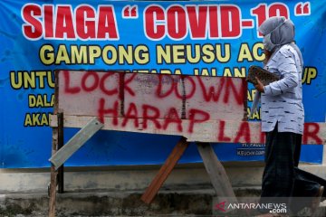 Karantina wilayah mandiri berlanjut di Banda Aceh