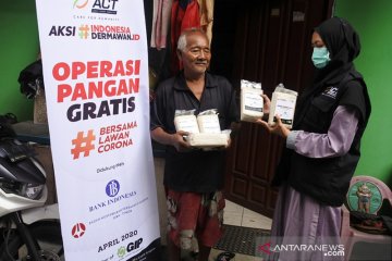 ACT Jatim bantu pangan gratis warga terdampak COVID-19