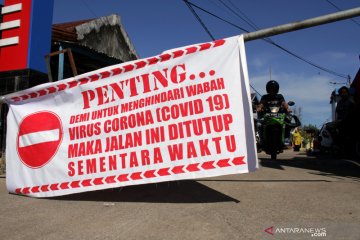 Karantina wilayah secara mandiri di Makassar