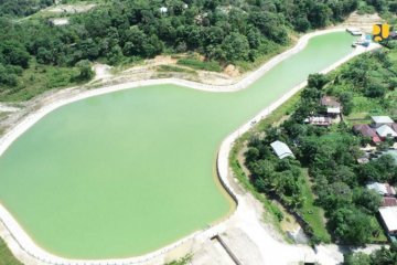 Pemerintah rampungkan pembangunan Embung Rawasari di Kalimantan Utara