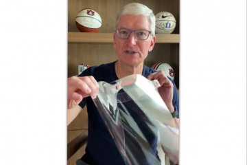 Apple buat pelindung wajah untuk pekerja medis
