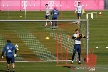 Bayern Munchen gelar latihan ditengah pandemi COVID-19