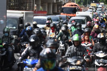 Kemacetan di Jakarta saat pandemi COVID-19