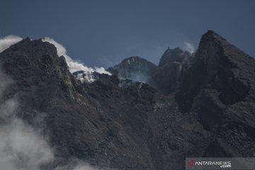 Kondisi kubah lava Gunung Merapi